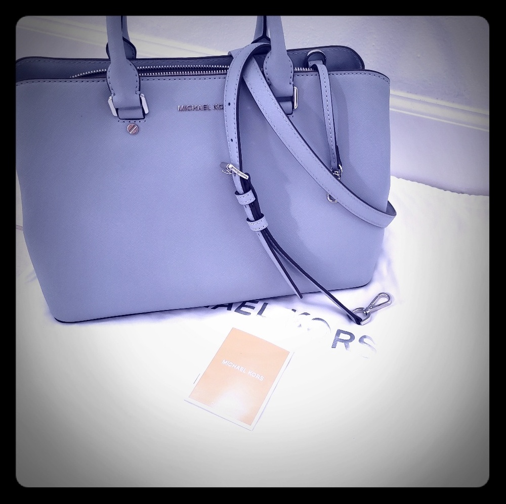 MICHAEL by Michael Kors Lg Saffiano Savannah